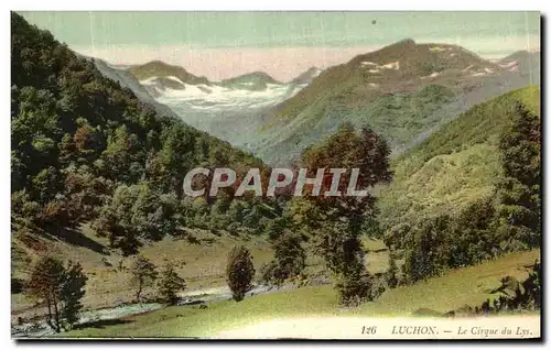 Cartes postales Luchon Le Cirque du Lys