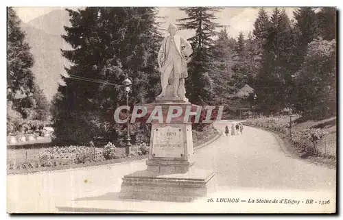 Cartes postales Luchon La Statue de D Etigny