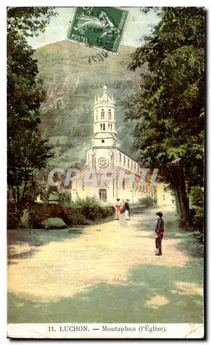 Cartes postales Luchon Montauban L eglise