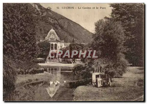 Cartes postales Luchon Le Casino Et le Parc