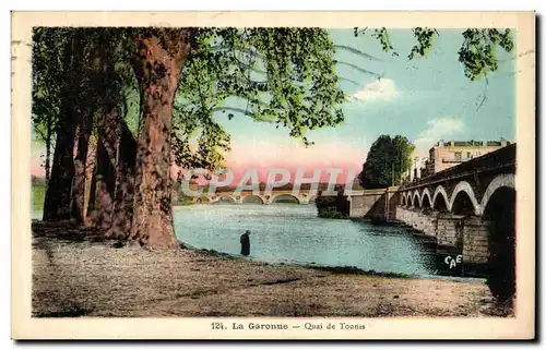 Cartes postales La Garonne Quai de Tonnis