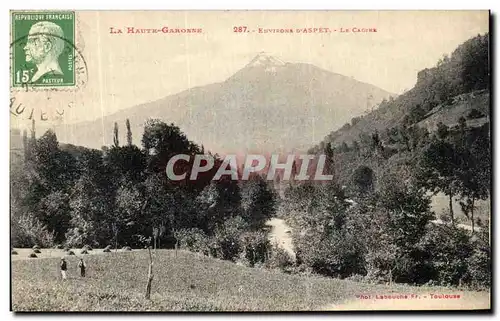 Ansichtskarte AK Haute Garonne Environs d Aspet Le Cagire