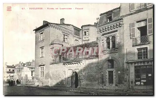 Cartes postales Toulouse Hotel De Lasbordes Facade Epicerie