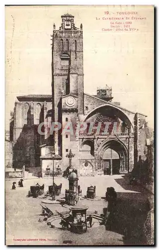 Cartes postales Toulouse La Cathedrale St Etienne