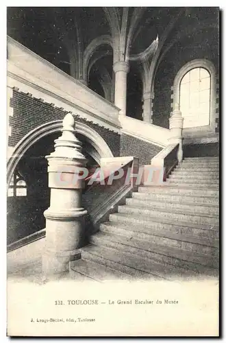 Ansichtskarte AK Toulouse Le Grand Escalier du Musee