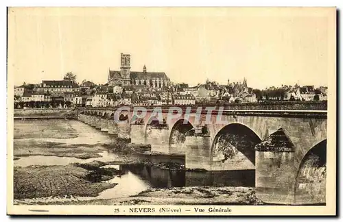 Cartes postales Nevers Vue Generale