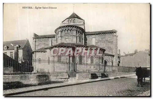 Ansichtskarte AK Nevers Eglise Saint Etienne