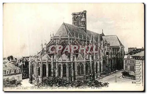 Cartes postales Nevers La Cathedrale Eglise Saint Cyr