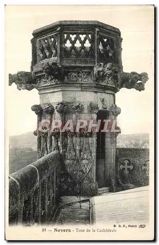 Cartes postales Nevers Tour de la Cathedrale