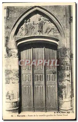 Cartes postales Nevers Porte de la Tourelle Gauche du Palais Ducal