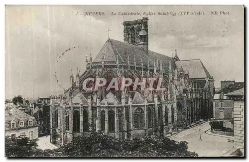 Cartes postales Nevers La Cathedrale Eglise Saint Cyr