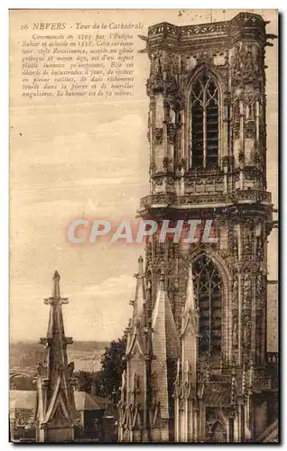 Cartes postales Nevers Tour de la Cathedrale