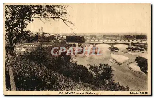 Cartes postales Nevers Vue Generale