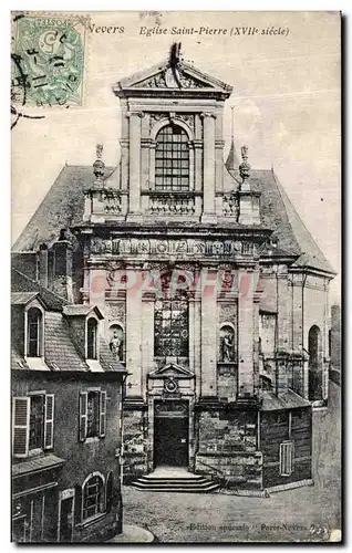 Ansichtskarte AK Nevers Eglise Saint Pierre