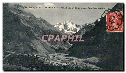 Cartes postales Dauphine Vallee de la Romanche et Montagne des Agneaux