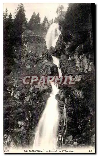 Cartes postales Dauphine Cascade de l Oursiere