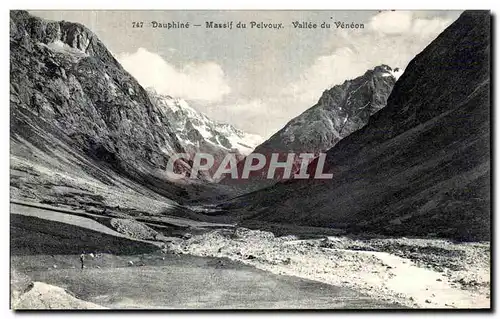 Ansichtskarte AK Le Dauphine Massif Du Pelvoux Vallee du Veneon