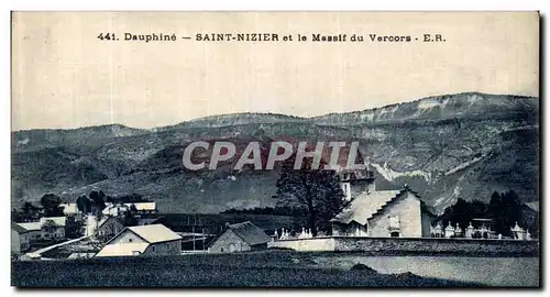 Cartes postales Dauphine Saint Nizier et le Massif du Vercors