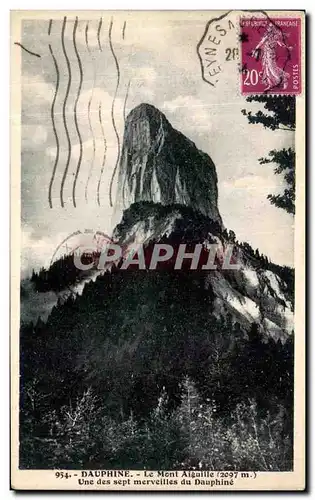 Cartes postales Dauphine Le Mont Aiguille Une des sept Mervelles du Dauphine