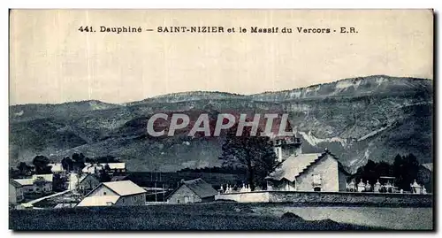 Cartes postales Dauphine Saint Nizier et le Massif du Vercors