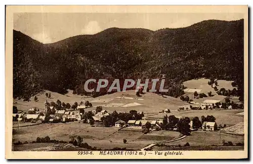 Cartes postales Meaudre Vue Generale