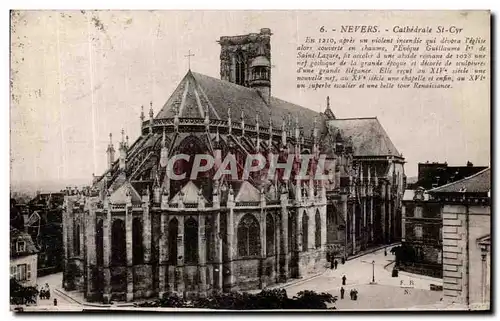 Cartes postales Nevers Cathedrale St Cyr