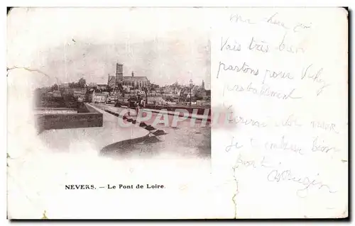 Cartes postales Nevers La Pont de Loire