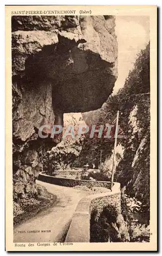 Cartes postales Route Des Gorges de Crozon Saint Pierre d Entremont