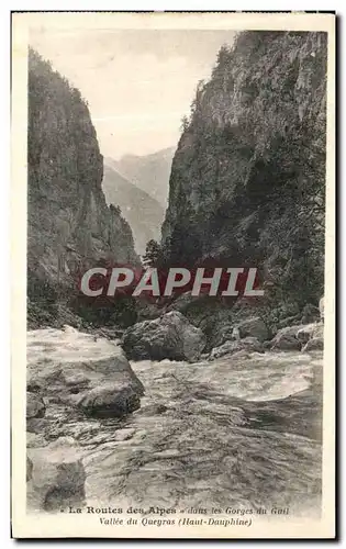 Cartes postales La Routes des Alpes dans les Gorges du Guil Vallee du Queyras Haut Dauphine