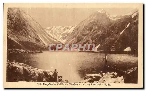 Cartes postales Dauphine Vallee du Veneon Le Lac Lautivel