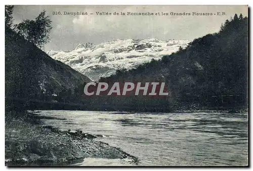 Cartes postales Dauphine Vallee de la Romanche et les Grandes Rousses