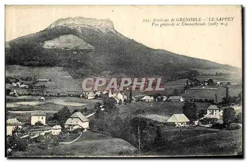 Cartes postales Grenoble Le Sappey Vue Generale et Chamechaude