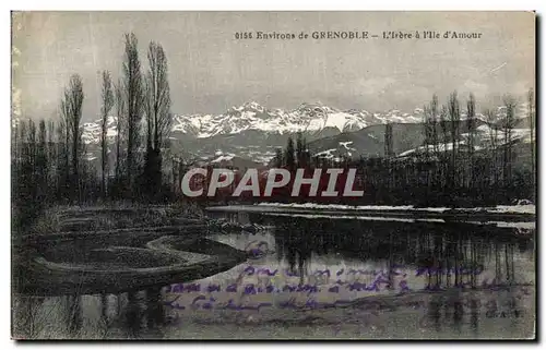 Cartes postales Environs de Grenoble L isere a I lle d Amour