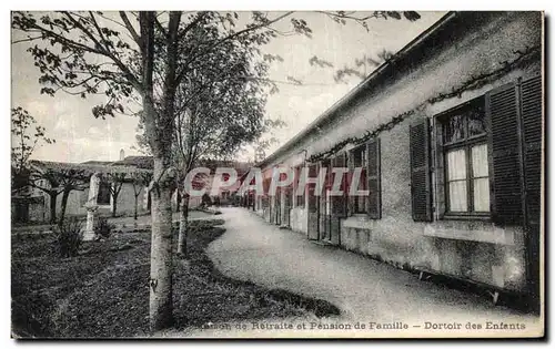 Cartes postales Maison de retraite et pension de famille Dortoir des enfants