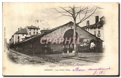 Cartes postales Cremieu Les Vieilles Halles