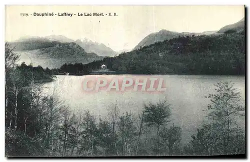 Ansichtskarte AK Dauphine Laffrey Le Lac Mort