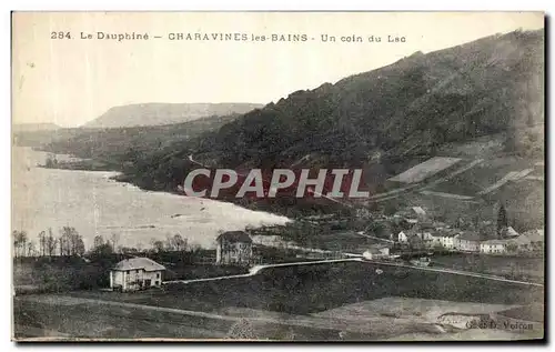 Ansichtskarte AK La Dauphine Charavines les Bains Un coin du Lac