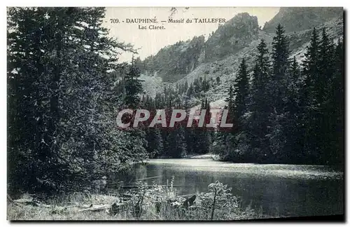 Cartes postales Dauphine Massif du Taillefer Lac Claret