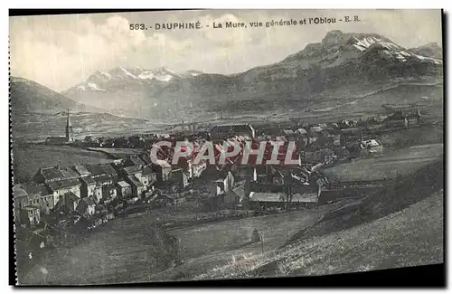 Cartes postales Dauphine LA Mure Vue Generale et l Obiou