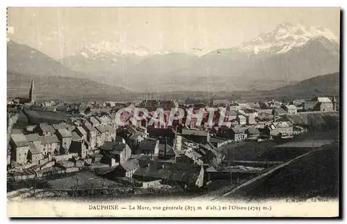 Cartes postales Dauphine la Mure vue Generale