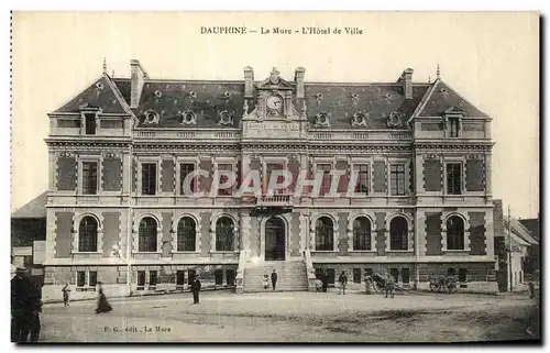 Ansichtskarte AK Dauphine la Mure L Hotel de Ville