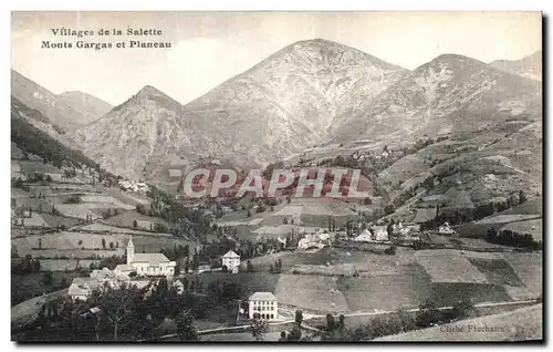 Cartes postales Villages de la Salette Monts Gargas et Planeau