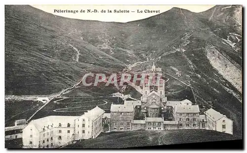 Cartes postales Pelerinage de ND de la Salette Le Chevet