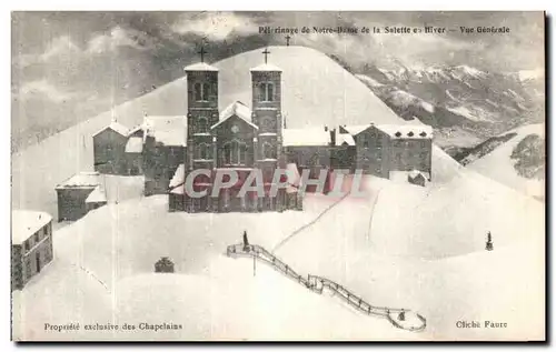 Cartes postales Pelernage de Notre Dame de la Salette Vue Generale