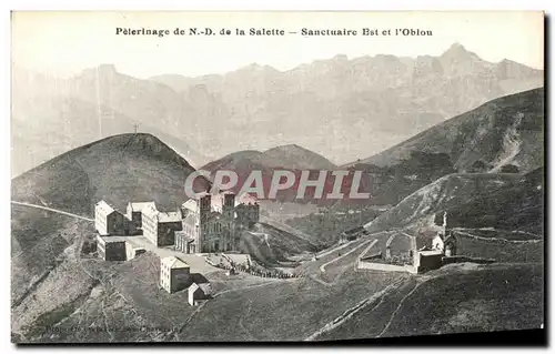 Cartes postales Pelernage de Notre Dame de la Salette Sanctuaire Bst et l Obiou