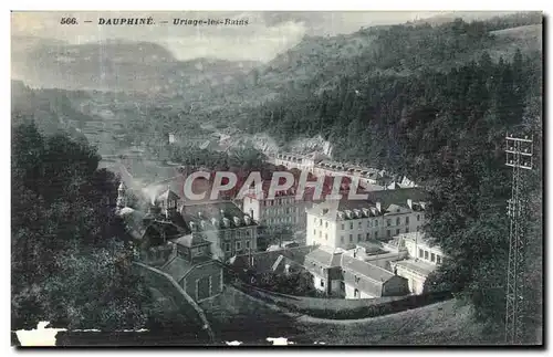 Cartes postales Dauphine Uriage Les Bains