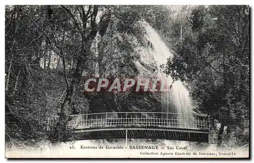 Ansichtskarte AK Sassenage Les Cuves Environs de Grenoble