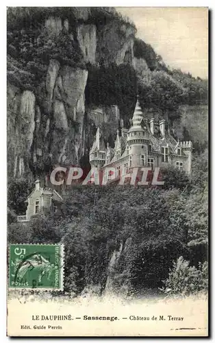 Cartes postales Sassenage Le Dauphine Chateau de M Terray