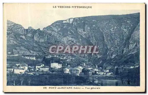 Ansichtskarte AK Le Vercors Pittoresque Pont en Royans Vue generale