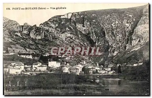 Cartes postales Pont en Royans Vue Generale